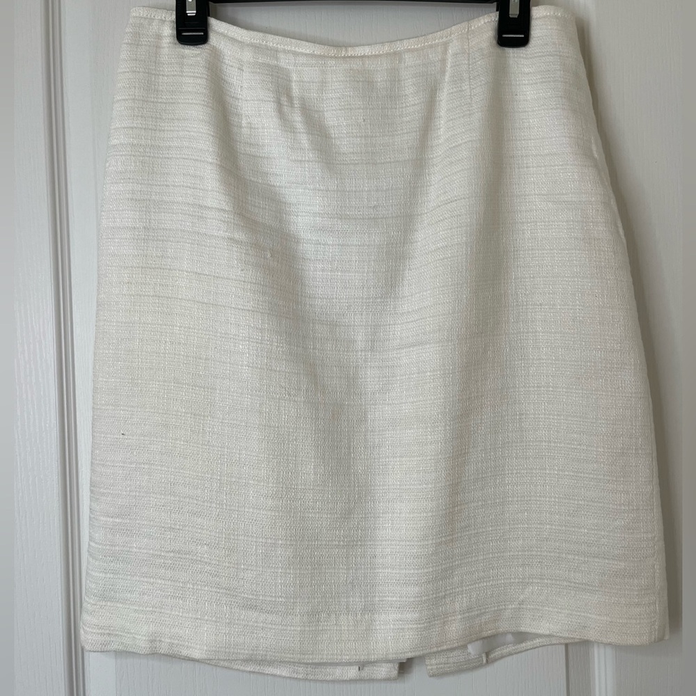 Cream/white skirt size 10
